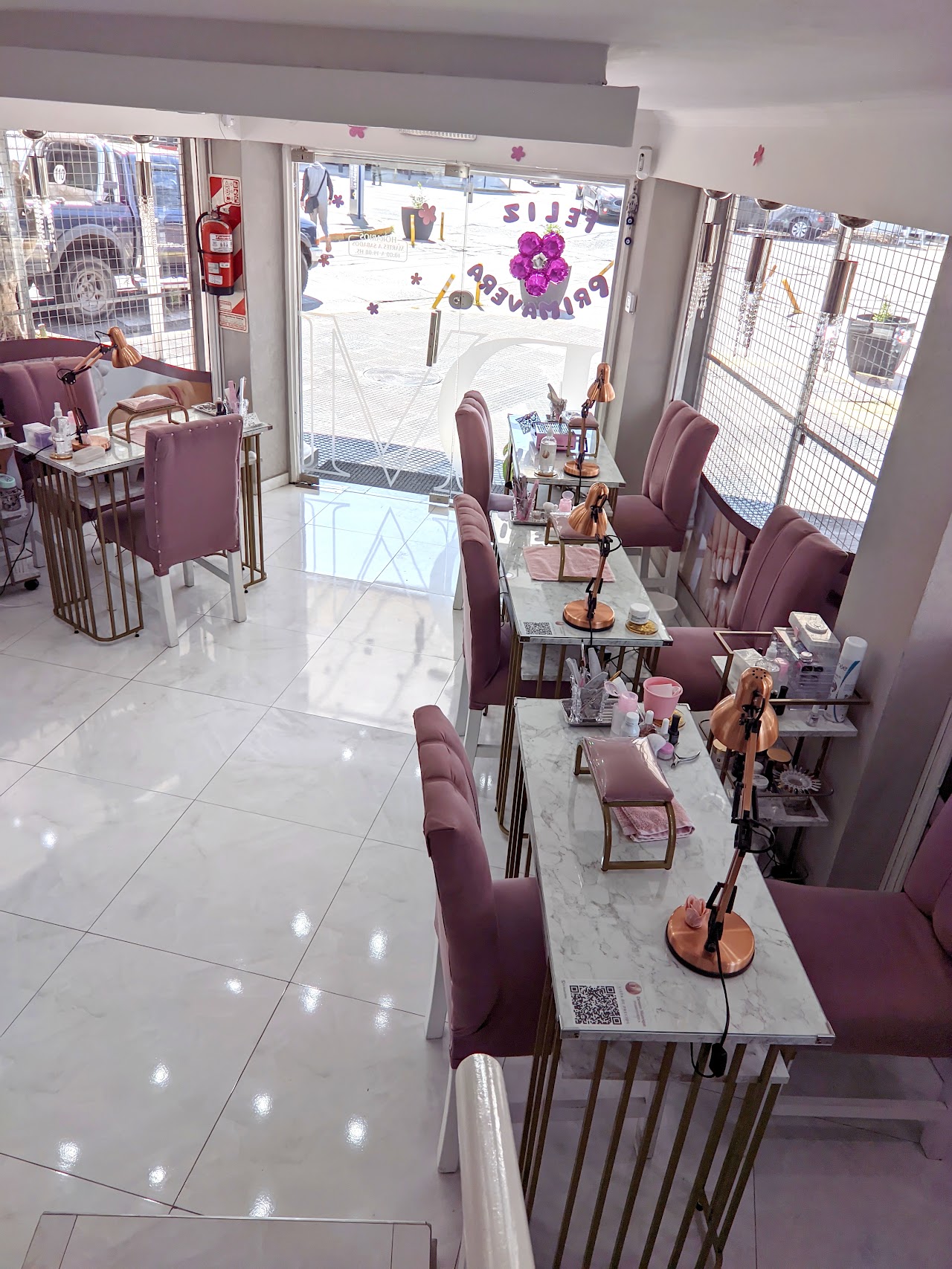 Interior del estudio Desiree Manrique en Ramos Mejía